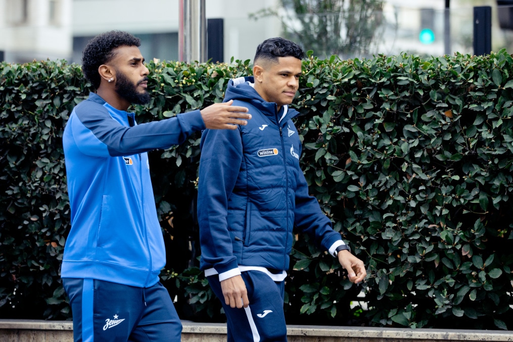 «Зенит» на прогулке перед матчем с «Фенербахче»