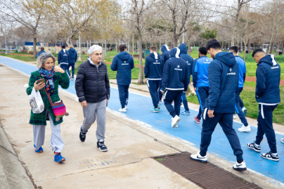 «Зенит» на прогулке перед матчем с «Фенербахче»