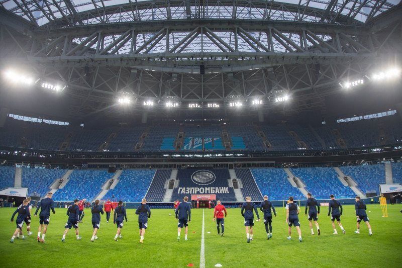 Россия — Ирак: предматчевая тренировка сборной России