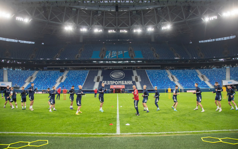 Россия — Ирак: предматчевая тренировка сборной России