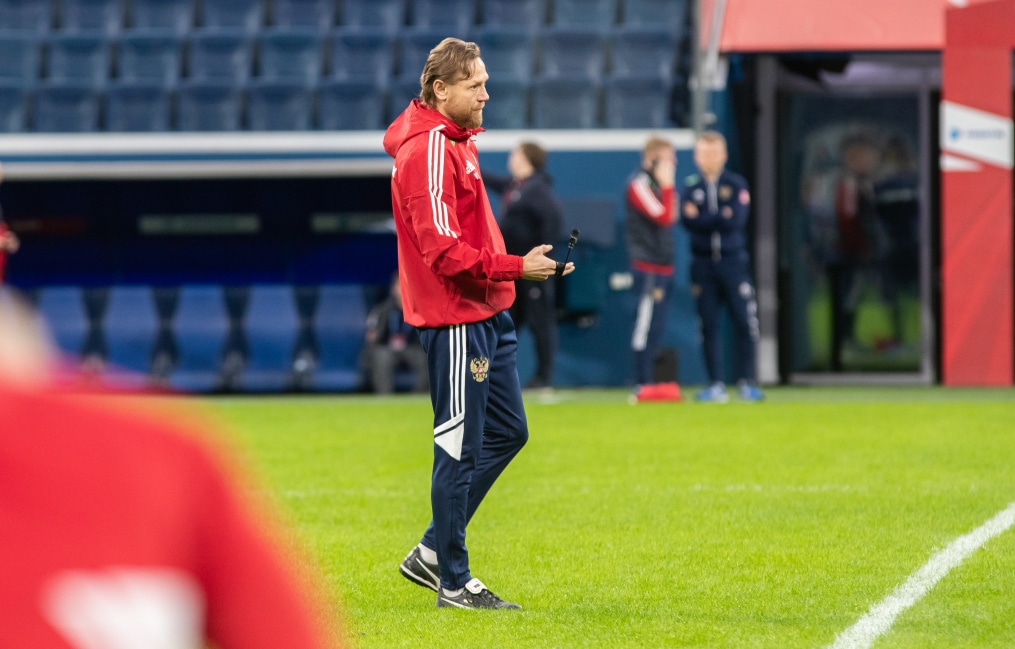 Россия — Ирак: предматчевая тренировка сборной России