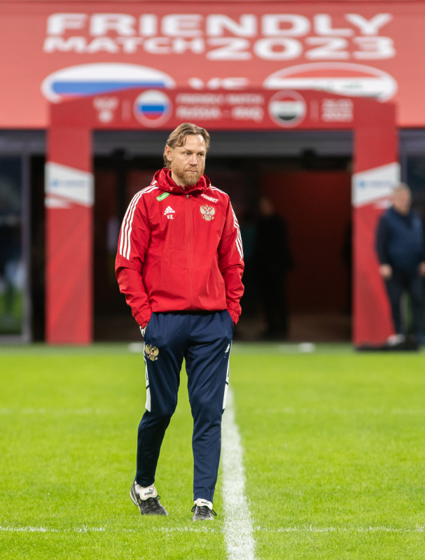 Россия — Ирак: предматчевая тренировка сборной России