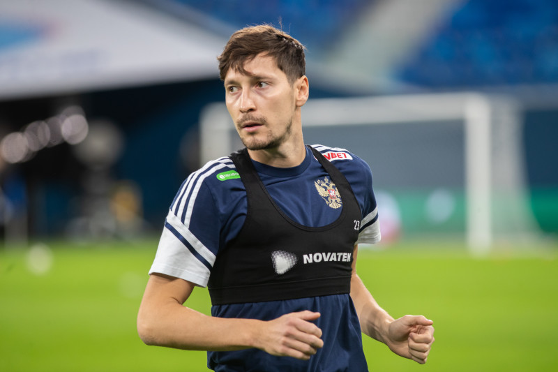 Россия — Ирак: предматчевая тренировка сборной России