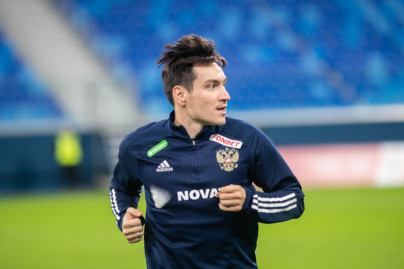 Россия — Ирак: предматчевая тренировка сборной России