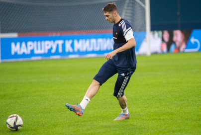 Россия — Ирак: предматчевая тренировка сборной России