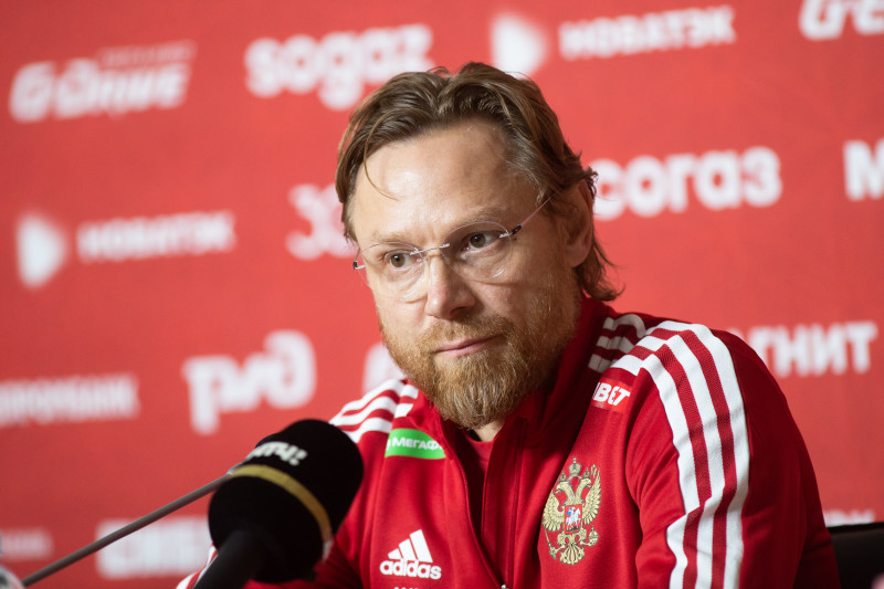 Россия — Ирак: предматчевая пресс-конференция сборной России