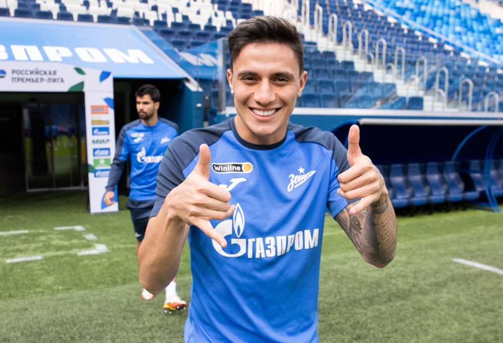 Открытая тренировка «Зенита» перед матчем с «Уралом»