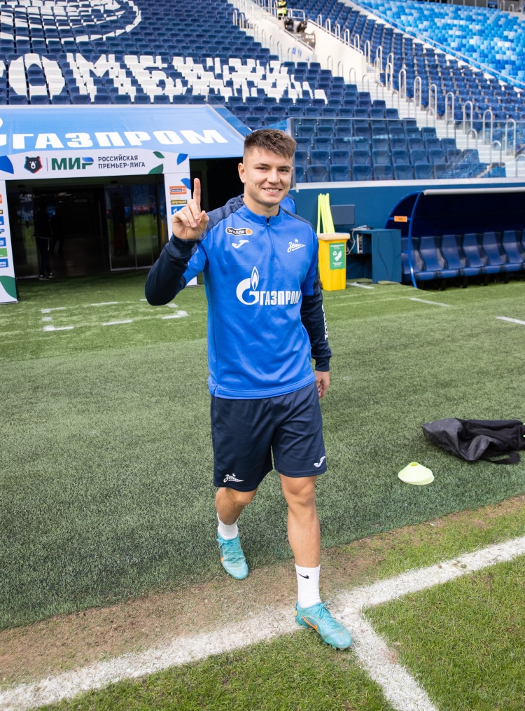 Открытая тренировка «Зенита» перед матчем с «Уралом»