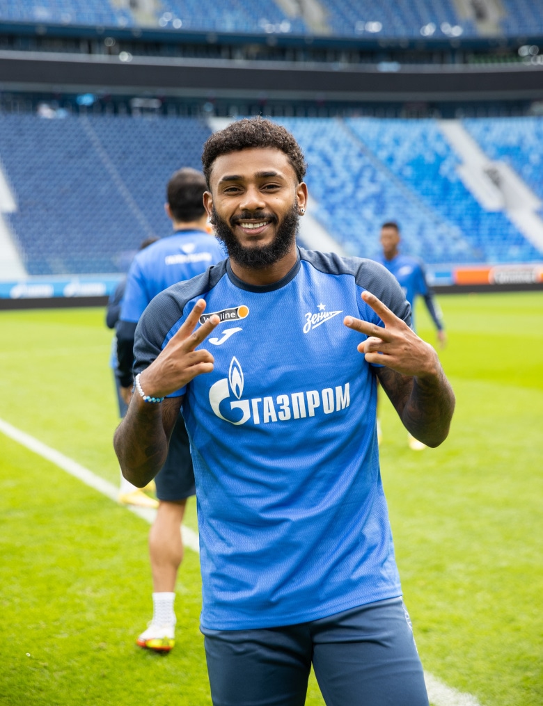 Открытая тренировка «Зенита» перед матчем с «Уралом»