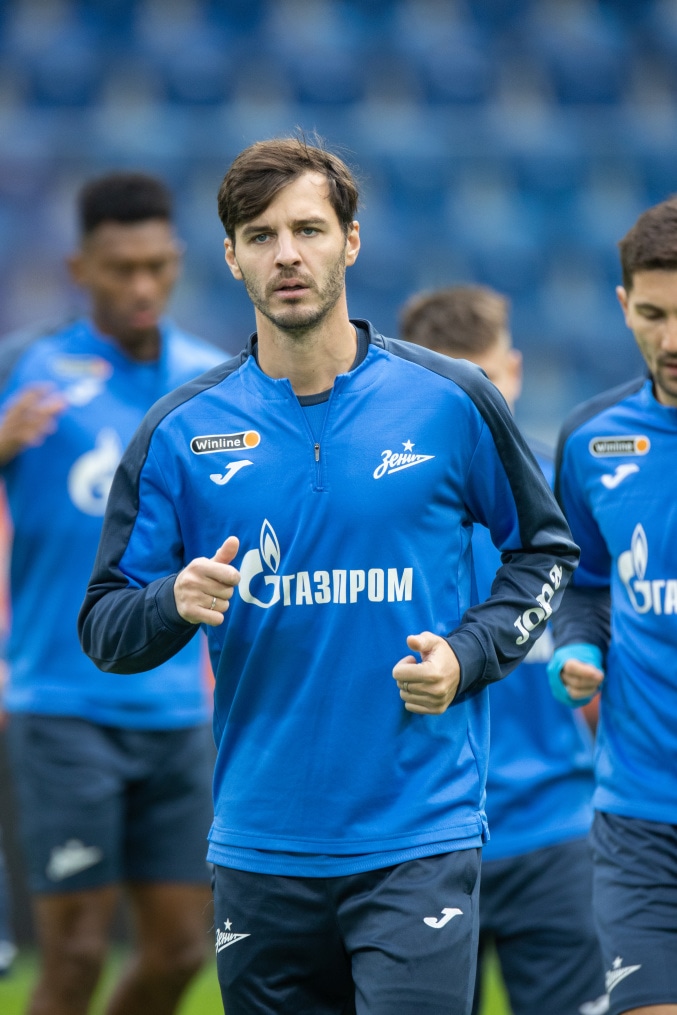 Открытая тренировка «Зенита» перед матчем с «Уралом»