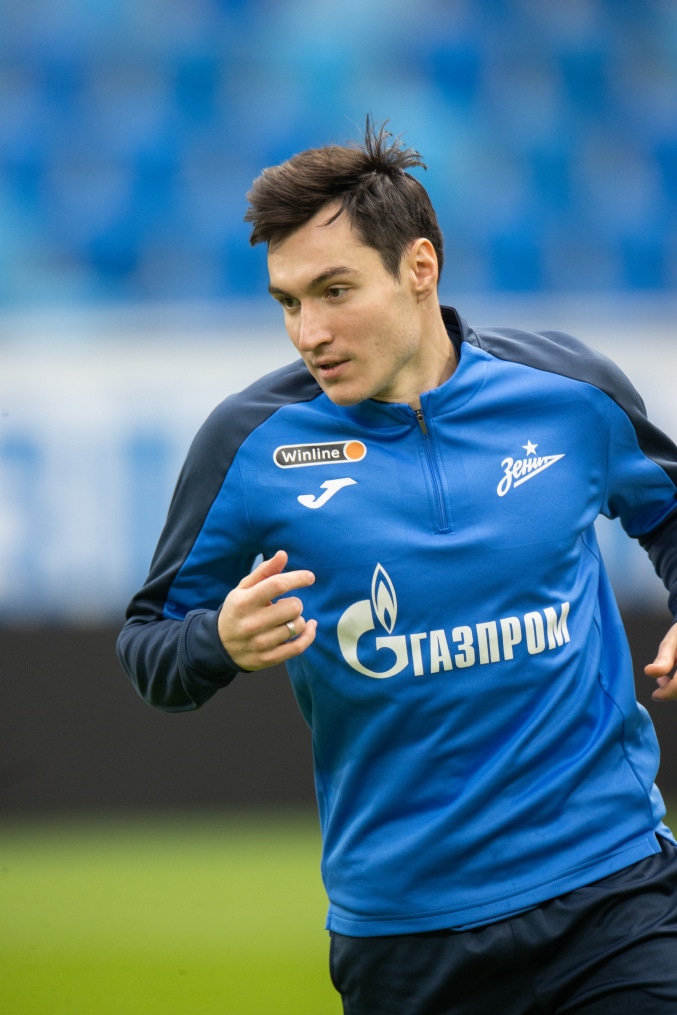 Открытая тренировка «Зенита» перед матчем с «Уралом»