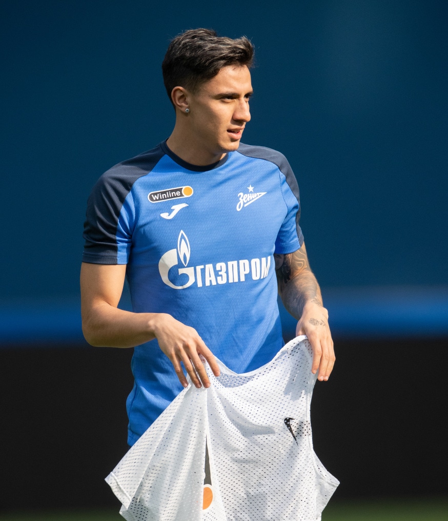 Открытая тренировка «Зенита» перед матчем с «Уралом»