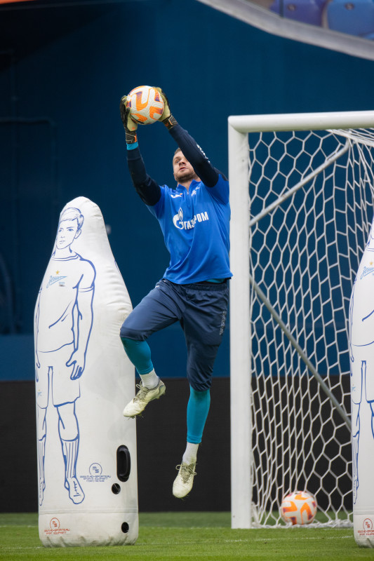 Открытая тренировка «Зенита» перед матчем с «Уралом»