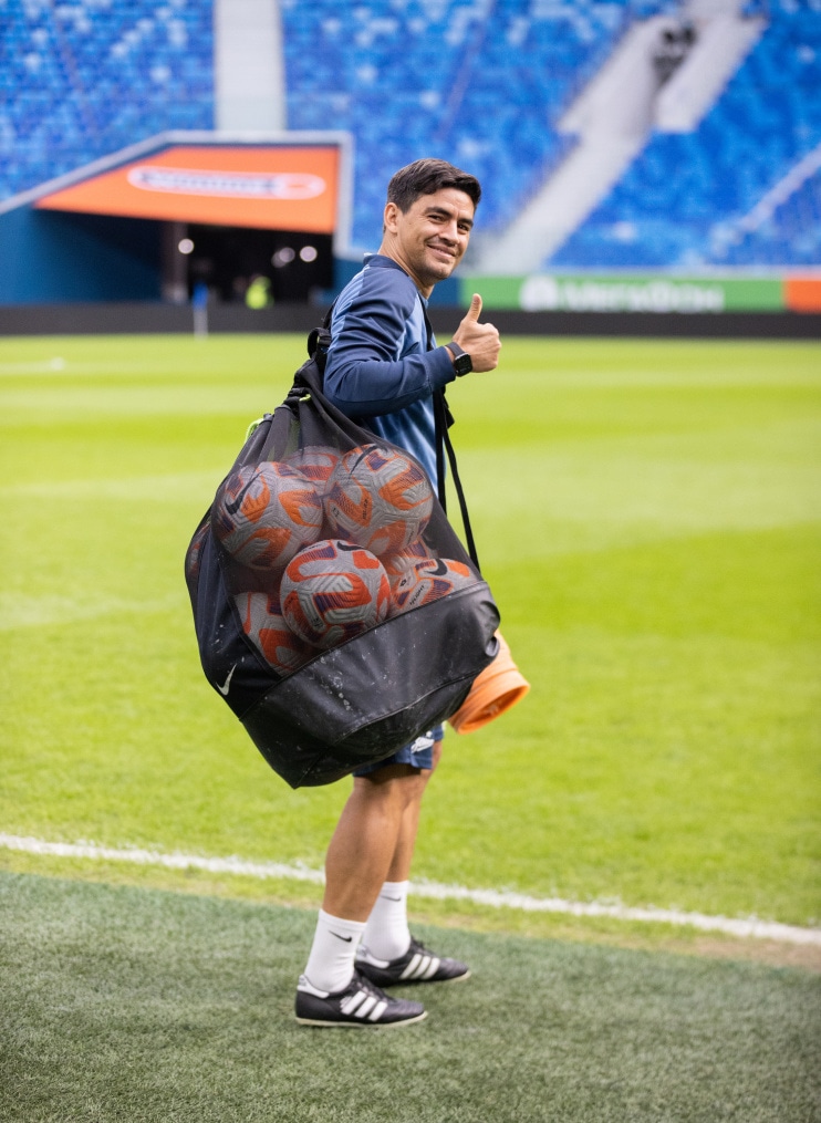 Открытая тренировка «Зенита» перед матчем с «Уралом»