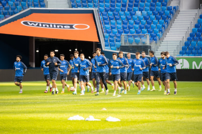 Открытая тренировка «Зенита» перед матчем с «Уралом»