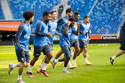 Открытая тренировка «Зенита» перед матчем с «Уралом»