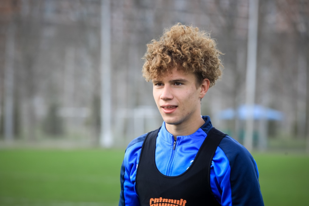 Тренировка молодежной команды «Зенит» перед матчем с «Краснодаром»