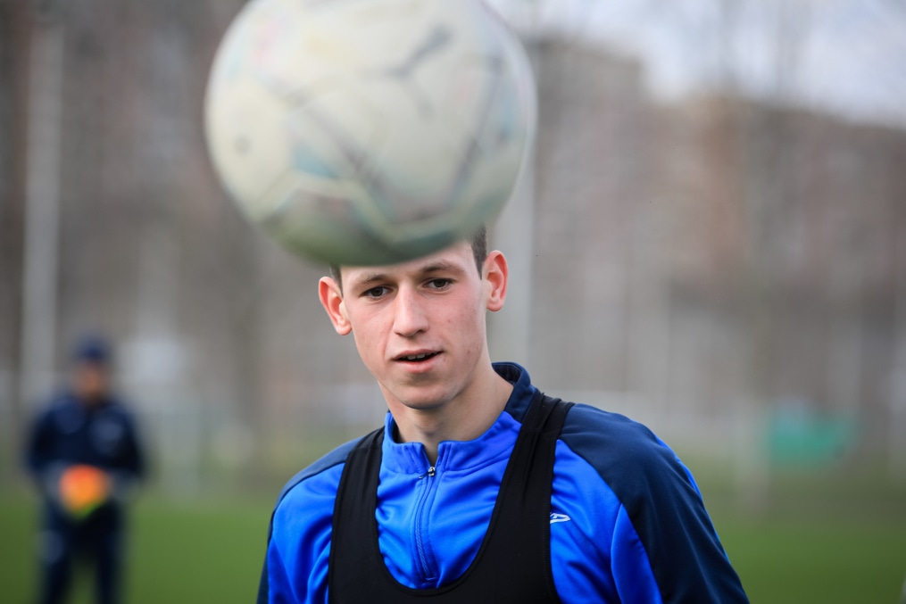 Тренировка молодежной команды «Зенит» перед матчем с «Краснодаром»