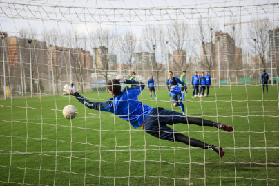 Тренировка молодежной команды «Зенит» перед матчем с «Краснодаром»