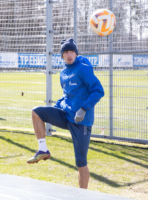 Открытая тренировка «Зенита» перед матчем с «Ростовом»