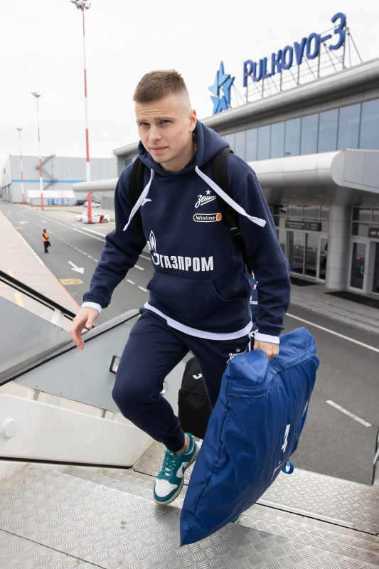 Вылет «Зенита» на матч с «Ростовом»