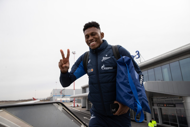 Вылет «Зенита» на матч с «Ростовом»