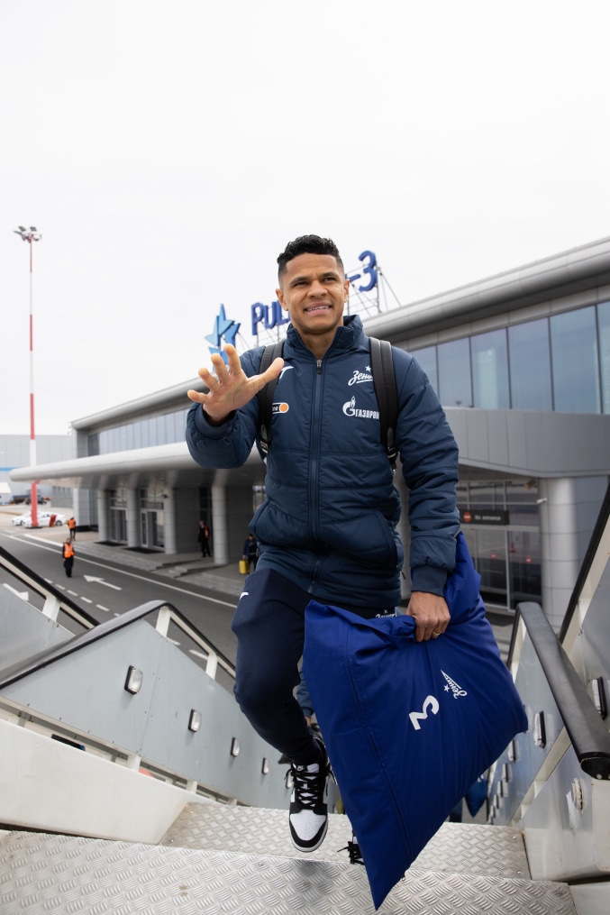 Вылет «Зенита» на матч с «Ростовом»