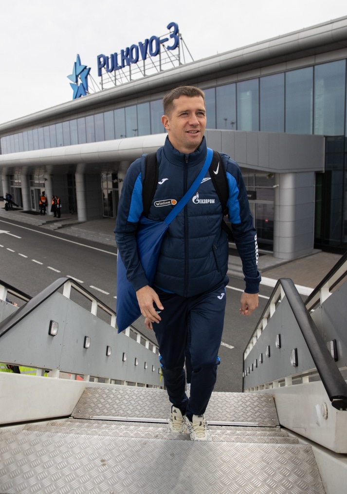 Вылет «Зенита» на матч с «Ростовом»