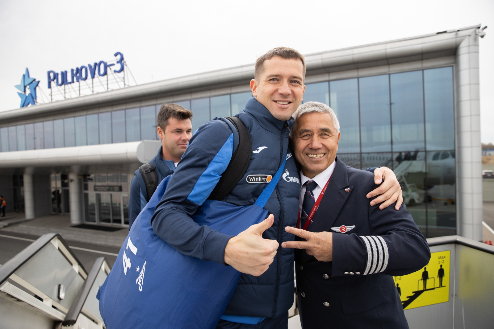 Вылет «Зенита» на матч с «Ростовом»