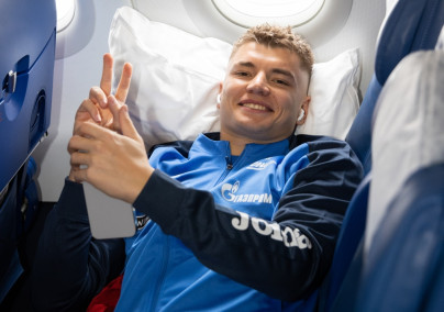 Вылет «Зенита» на матч с «Ростовом»