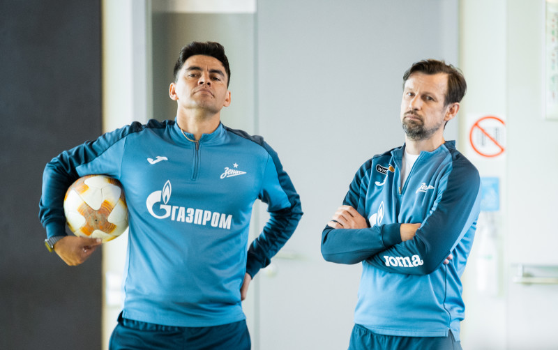 Открытая тренировка «Зенита» перед матчем со «Спартаком»