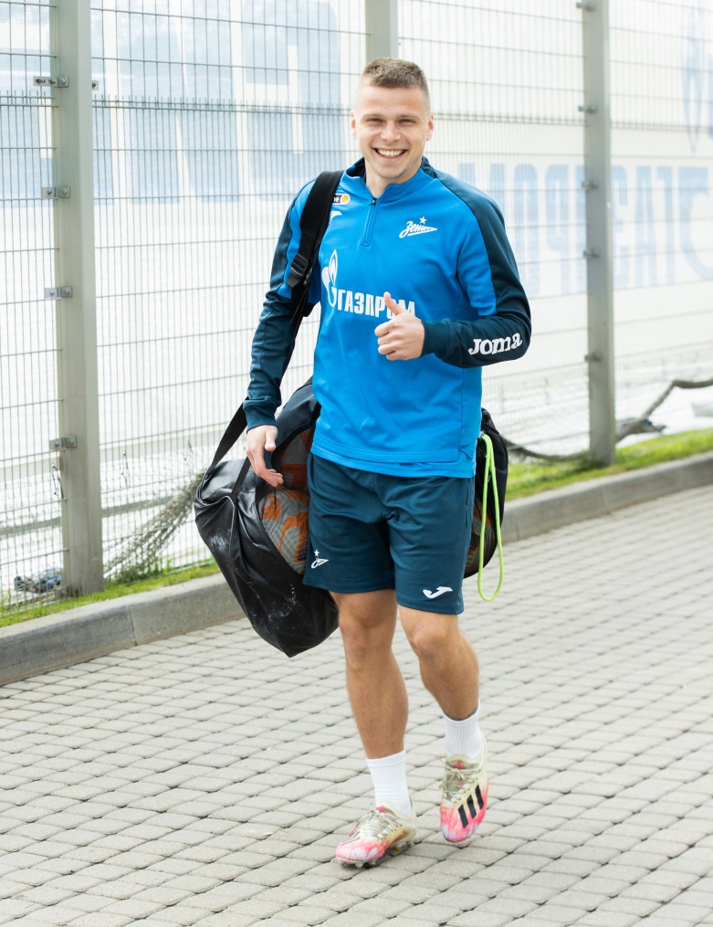 Открытая тренировка «Зенита» перед матчем со «Спартаком»