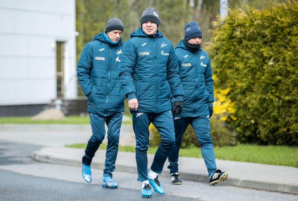 Открытая тренировка «Зенита» перед матчем со «Спартаком»