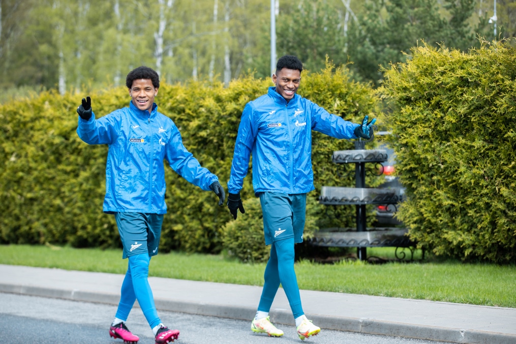 Открытая тренировка «Зенита» перед матчем со «Спартаком»