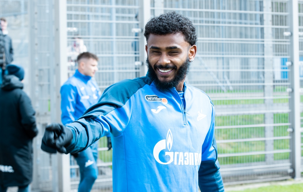 Открытая тренировка «Зенита» перед матчем со «Спартаком»