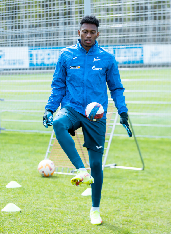 Открытая тренировка «Зенита» перед матчем со «Спартаком»