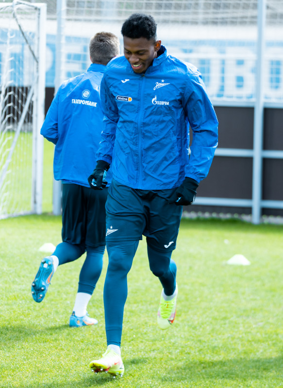 Открытая тренировка «Зенита» перед матчем со «Спартаком»