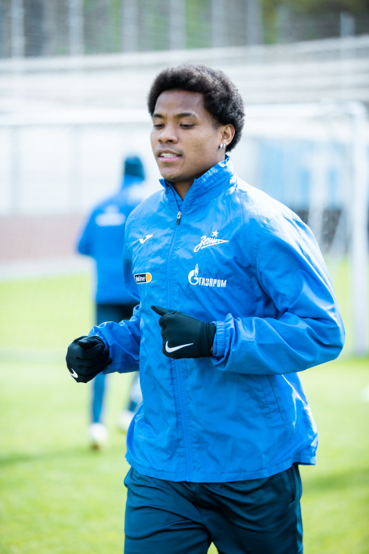 Открытая тренировка «Зенита» перед матчем со «Спартаком»
