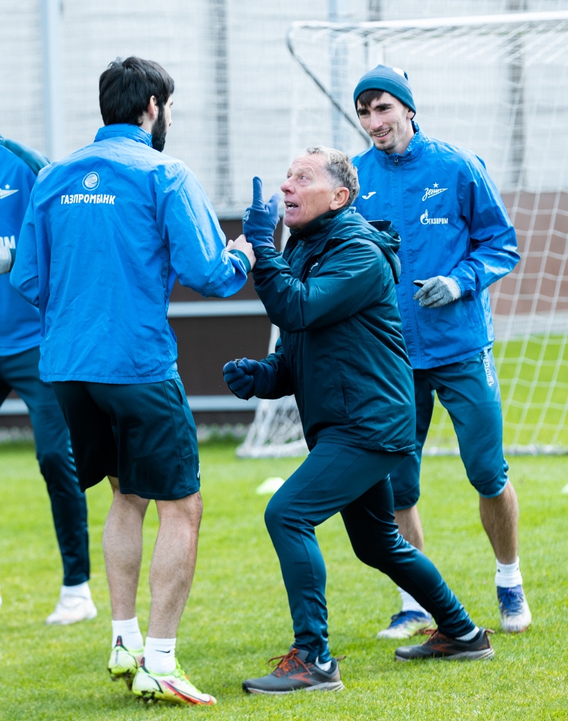 Открытая тренировка «Зенита» перед матчем со «Спартаком»
