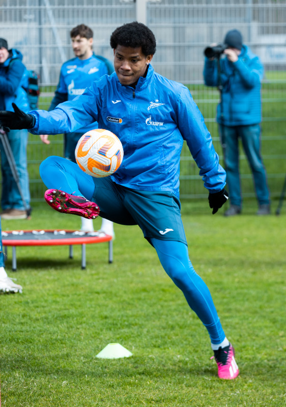 Открытая тренировка «Зенита» перед матчем со «Спартаком»