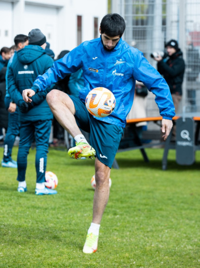 Открытая тренировка «Зенита» перед матчем со «Спартаком»