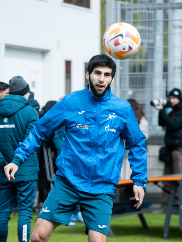 Открытая тренировка «Зенита» перед матчем со «Спартаком»