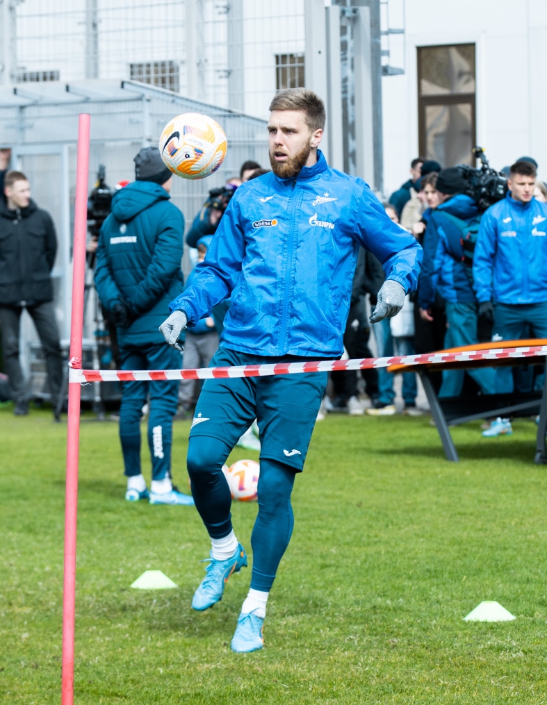 Открытая тренировка «Зенита» перед матчем со «Спартаком»