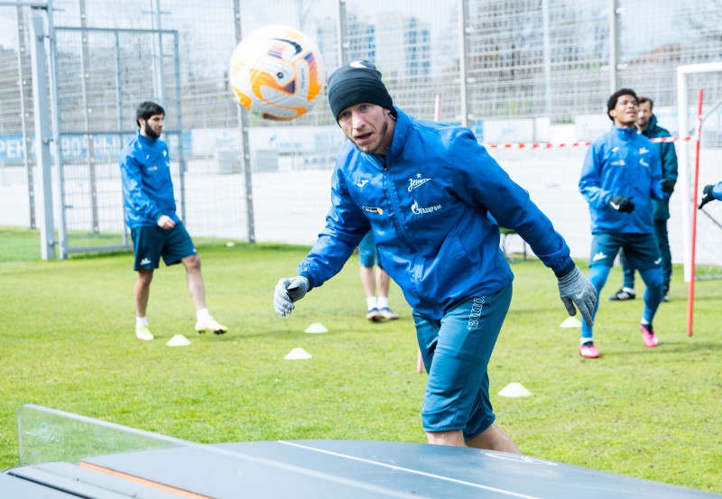 Открытая тренировка «Зенита» перед матчем со «Спартаком»