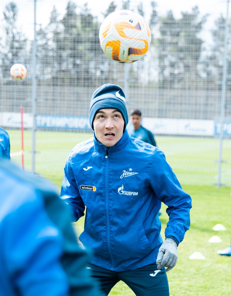 Открытая тренировка «Зенита» перед матчем со «Спартаком»
