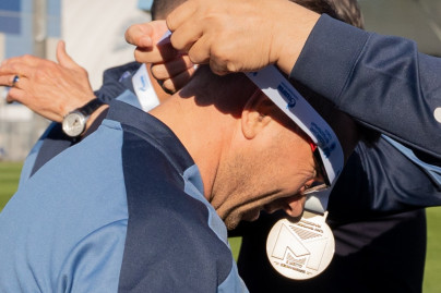 Торжественное вручение серебряных медалей «Зениту»-м