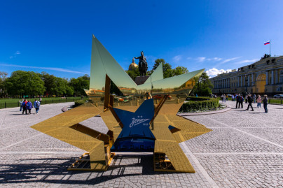 Арт-объекты в центре города к Чемпионству Зенита в сезоне 2022/23