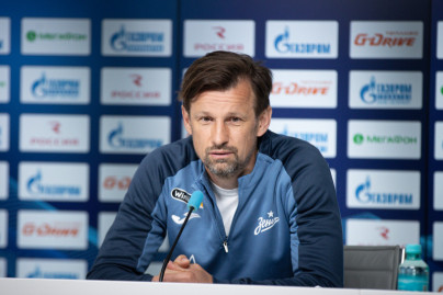Пресс-конференция «Зенита» перед матчем с «Факелом»