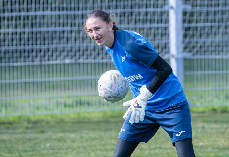 Открытая тренировка женской команды «Зенит» перед матчем с «Краснодаром»