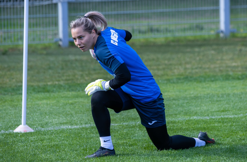 Открытая тренировка женской команды «Зенит» перед матчем с «Краснодаром»